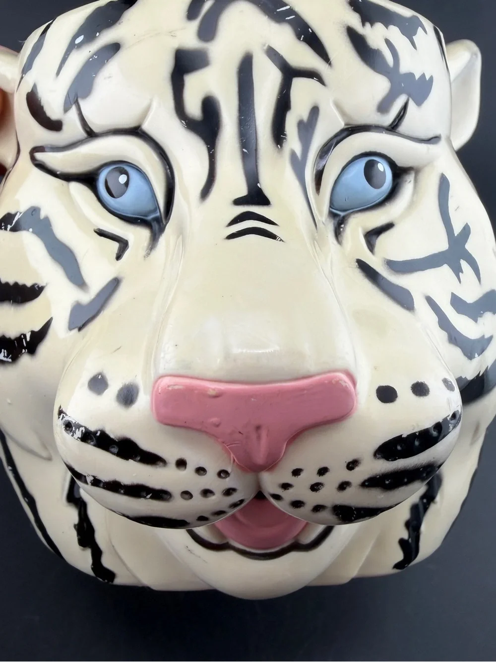 2002 Ringling Brothers Circus Mug Plastic Tiger The Greatest Show on Earth Vtg